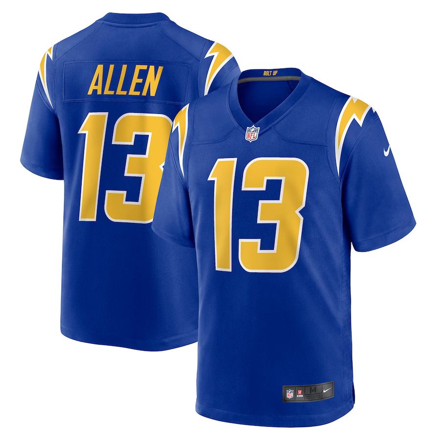 Men Los Angeles Chargers 13 Keenan Allen Nike Royal Game NFL Jersey